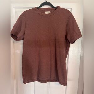 Taylor Stitch Brown Short Sleeve Tee